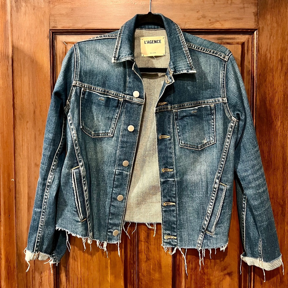 L’agence denim jacket